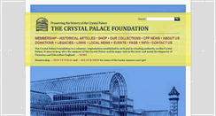 Desktop Screenshot of crystalpalacefoundation.org.uk